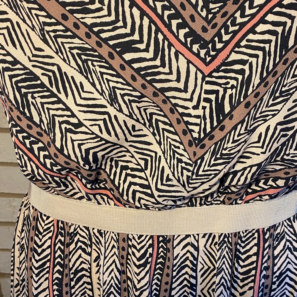 Loft Chevron Patterned Dress - Picture 2 of 5